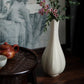 Handmade White Ceramic Tall Vase