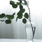 Large Handmade Clear Glass Vase