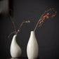 Classic White Ceramic Table Vase
